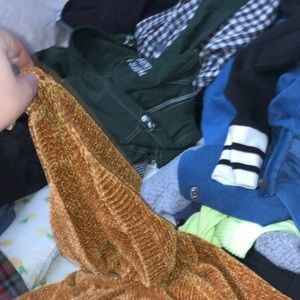 Soft and cozy yellow hoodie